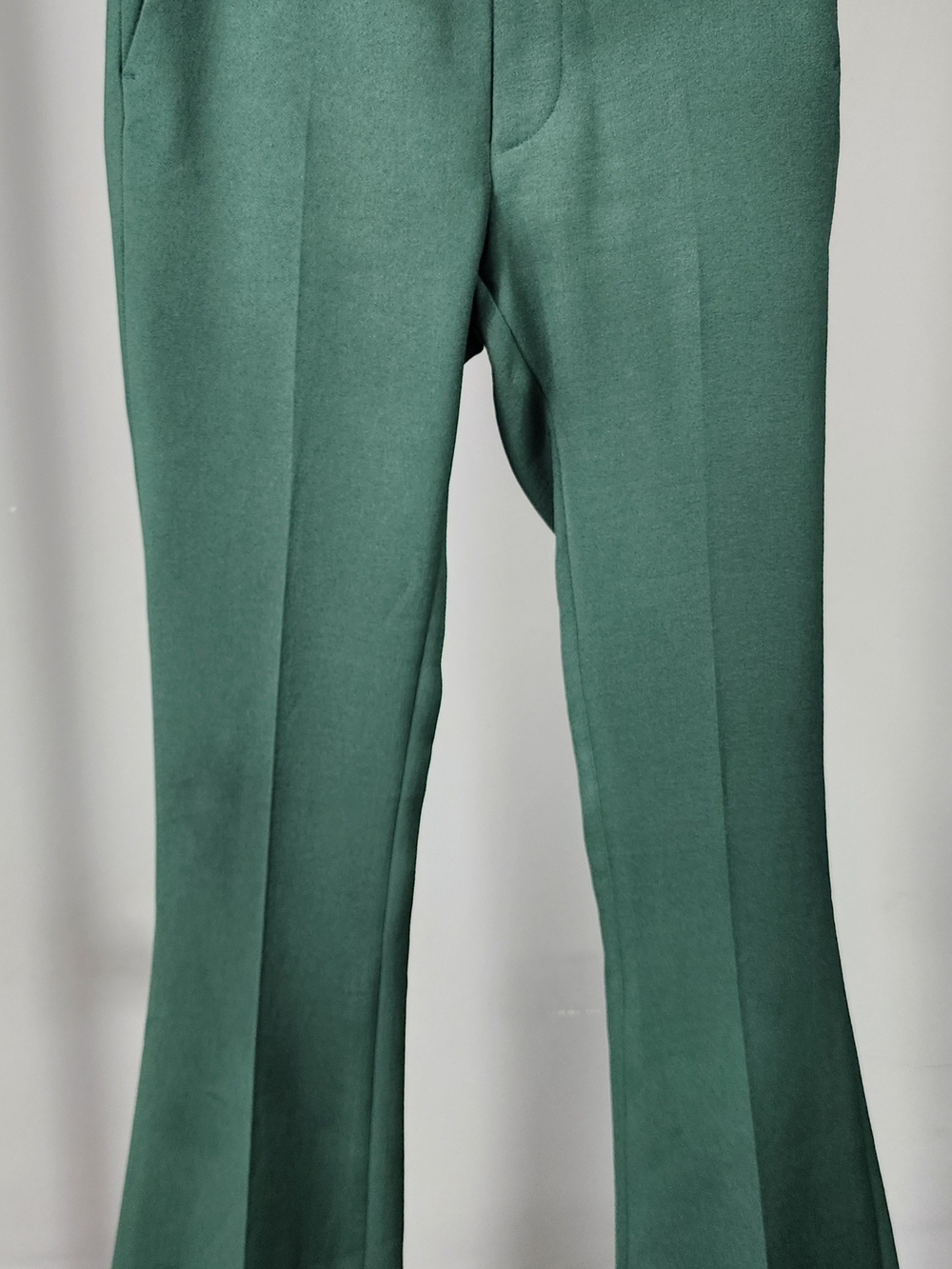 Asos Design Men's Skinny Flare Suit Pants Tailored Forest Green 28x30 - Picture 13 of 14